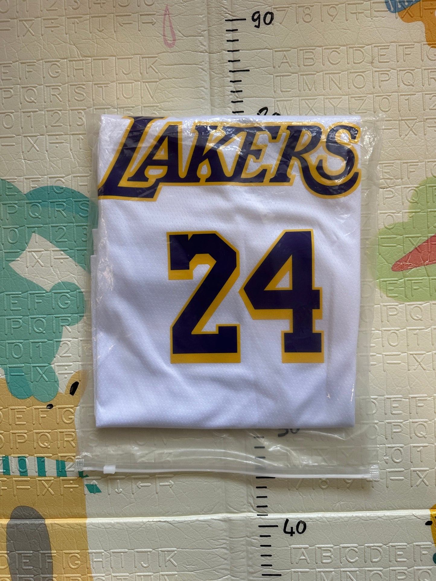 Los Angeles Kobe Bryant #24 White Basketball Jersey Men Size