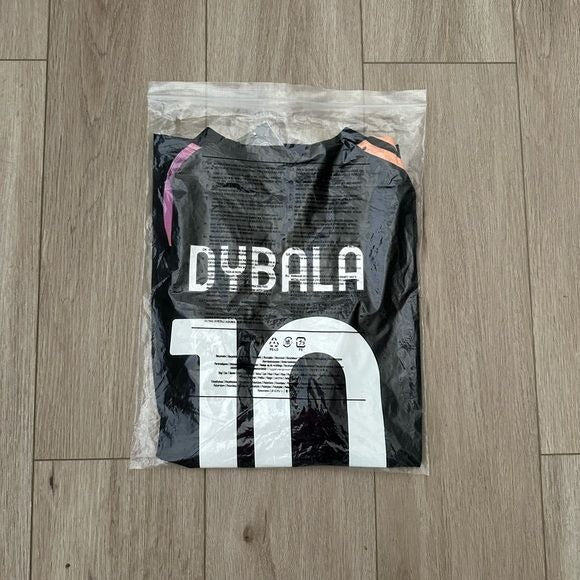 Juventus Dybala #21 2021/22 Black Away Soccer Jersey Men
