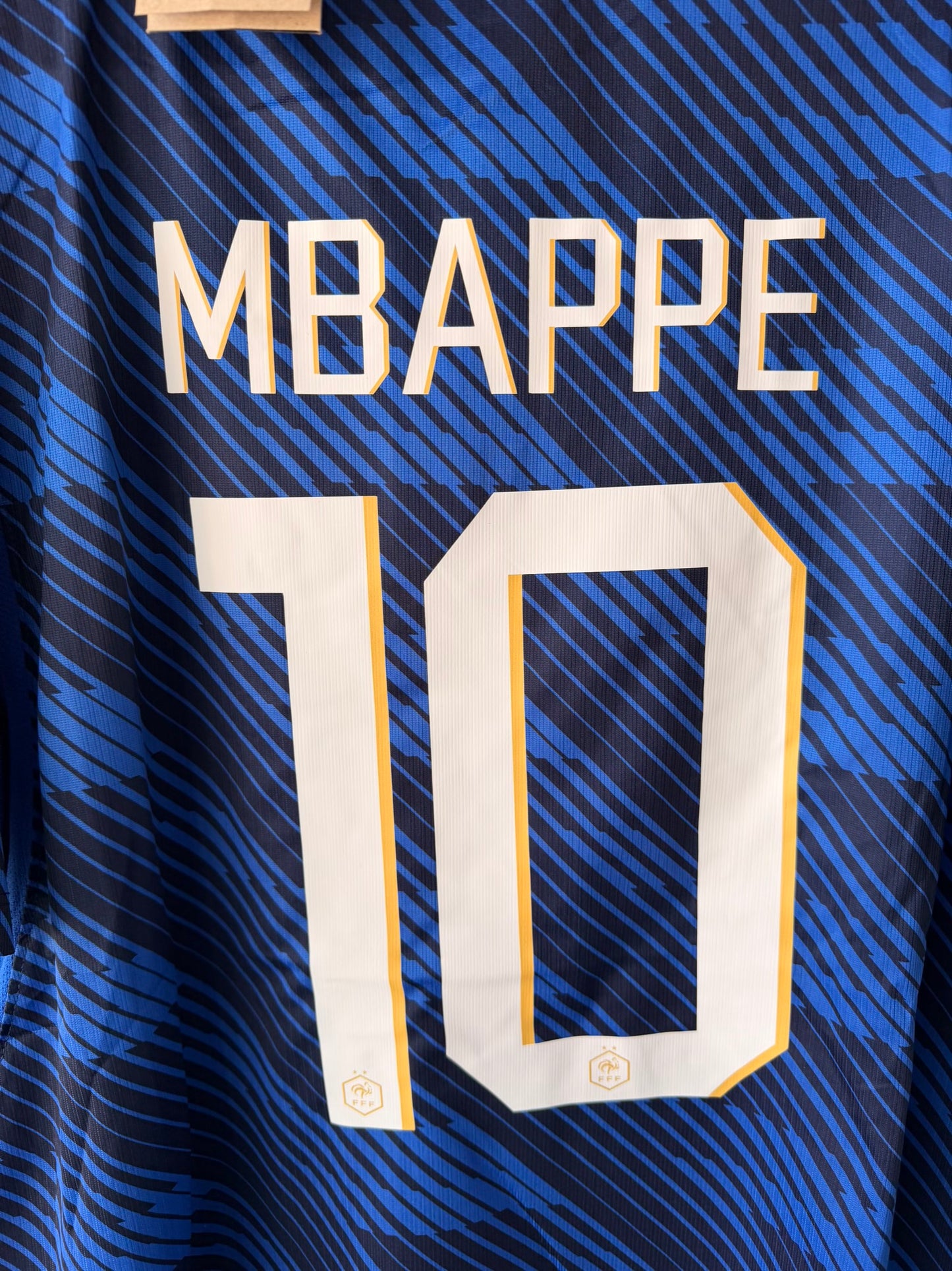 France Kylian Mbappe #10 2026 Blue Soccer Jersey Men