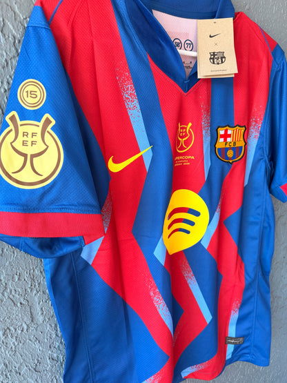 Barcelona 2026 Super Cup Final Soccer Jersey – Raphinha #11 – Men’s