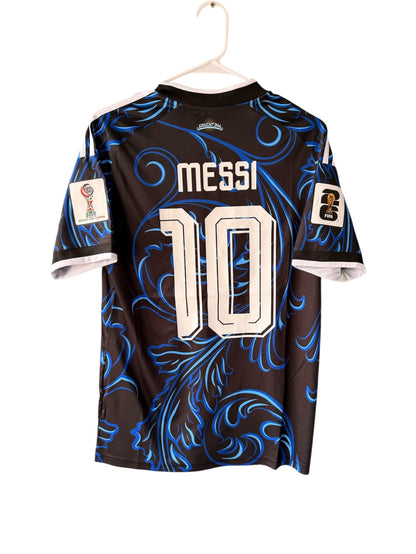 Argentina Messi #10 2026 Away Blue Soccer Jersey Men Size