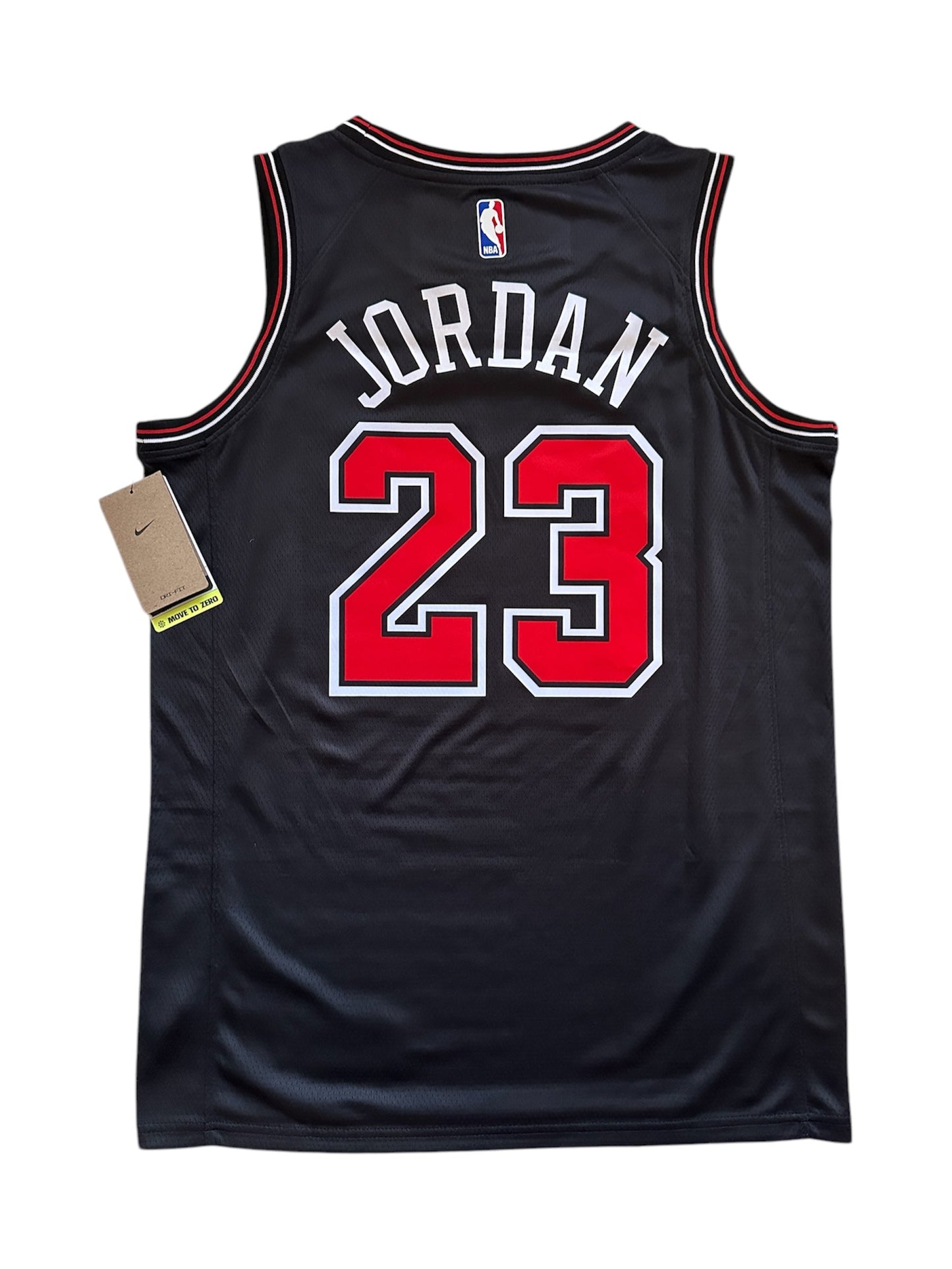 Chicago Michael Jordan #23 Black Retro Basketball Jersey Men Size