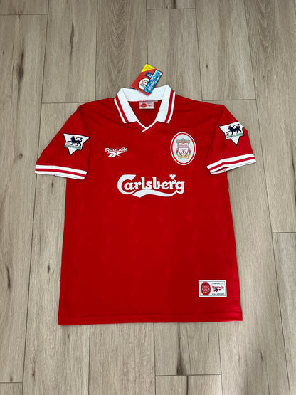 Liverpool Retro 96/97 Robbie Fowler #23 Red Soccer Jersey Men
