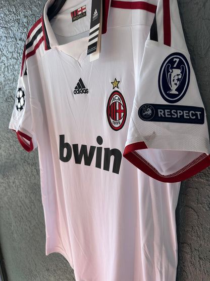 Milan 2009/10 Away Retro Soccer Jersey – Ronaldinho #80 – Men’s