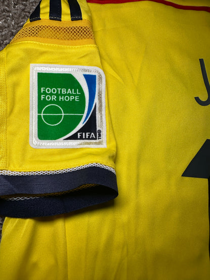 Colombia James Rodriguez #10 2014 World Cup Home Yellow Soccer Jersey Men