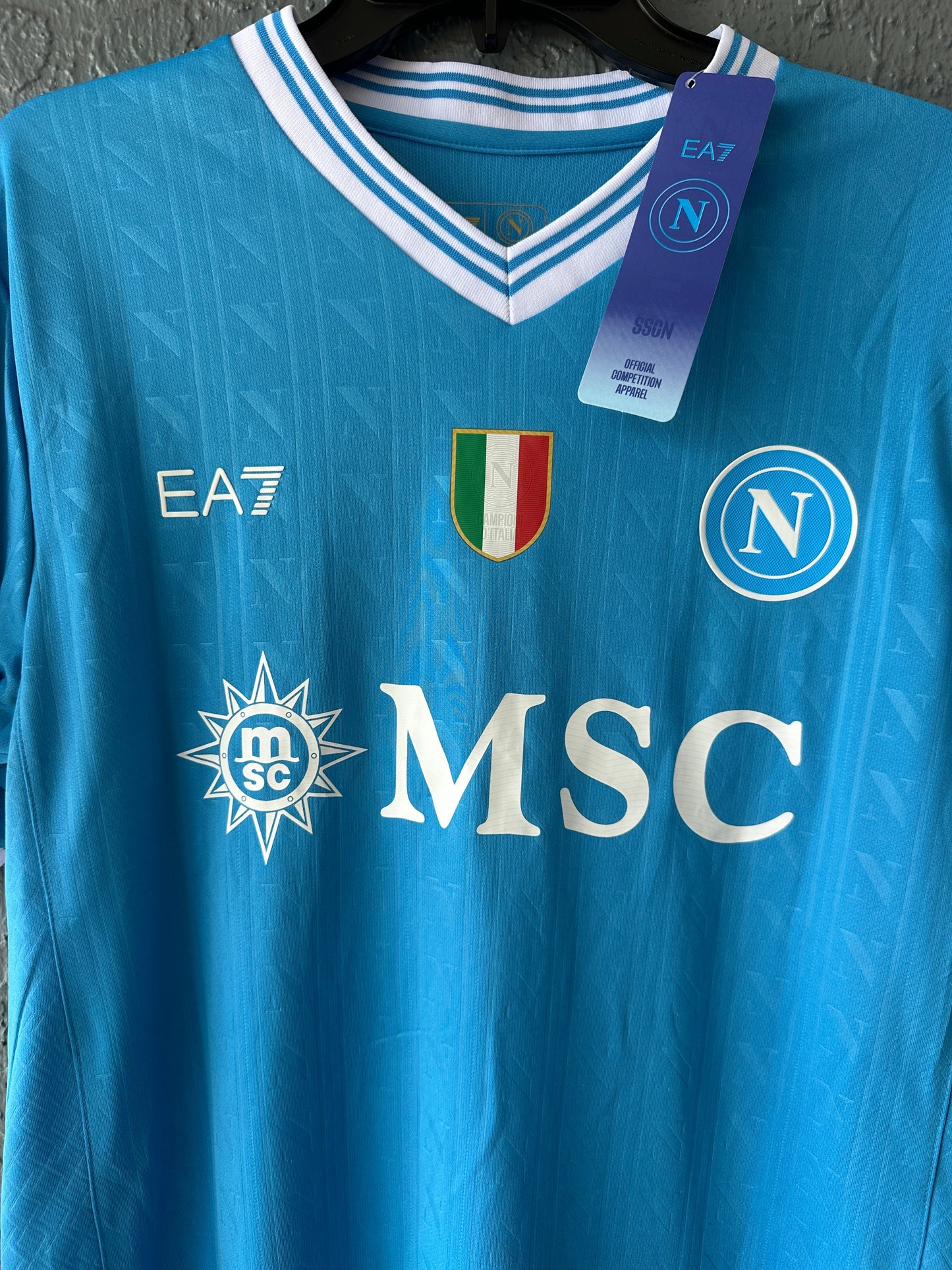 Napoli McTominay #8 2025/26 Home Blue Soccer Jersey Men