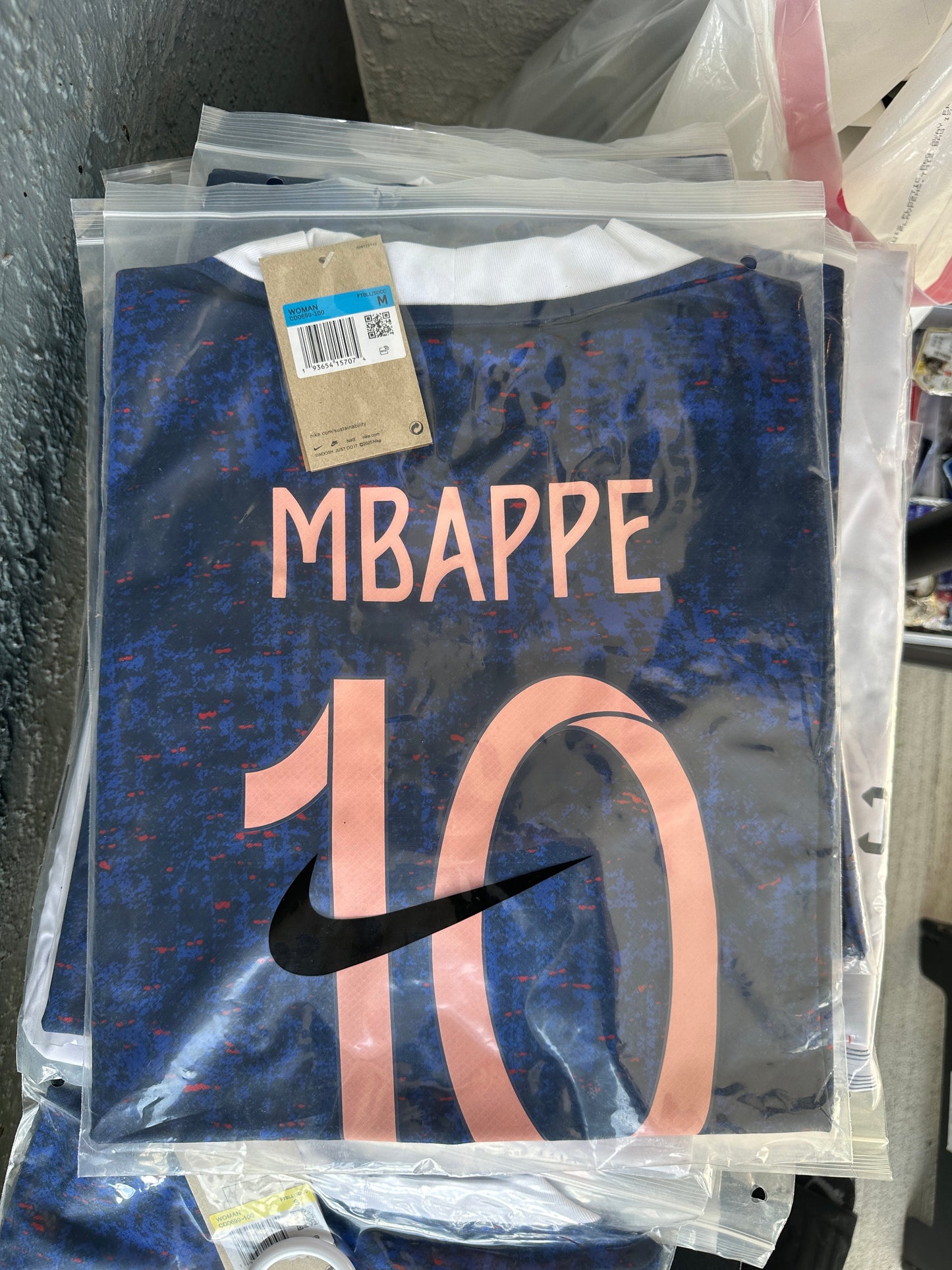 France Kylian Mbappe #10 2026 Blue Soccer Jersey Men