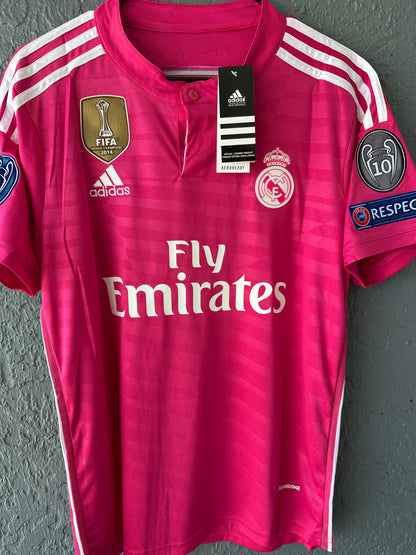 Real Madrid Cristiano Ronaldo #7 2014/15 Pink Away Soccer Jersey Men