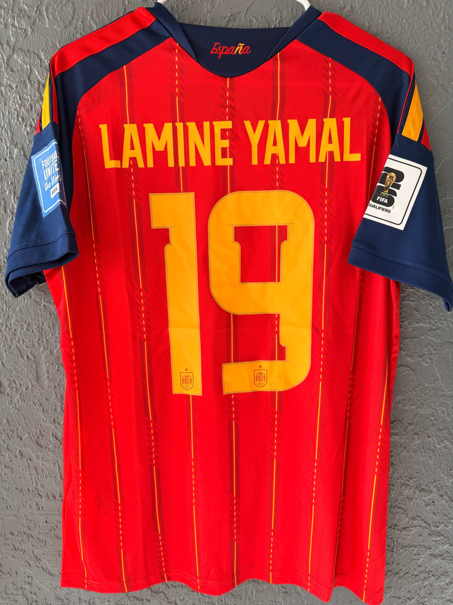 Spain Jersey 2026 Lamine Yamal #19 Red Men