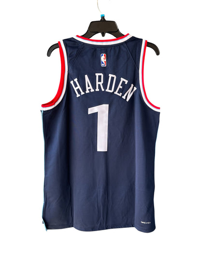 Los Angeles James Harden 2024/25 Icon Basketball Jersey Navy Men Size