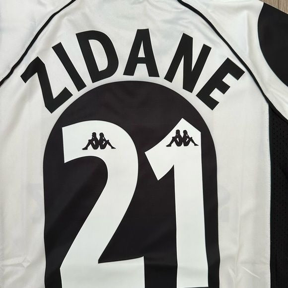 Juventus 1997/98 Home Retro Soccer Jersey – Zinedine Zidane #21