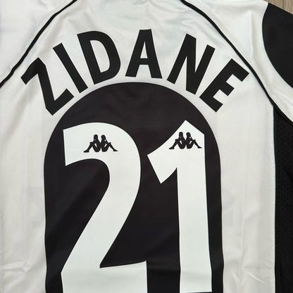 Juventus 1997/98 Home Retro Soccer Jersey – Zinedine Zidane #21