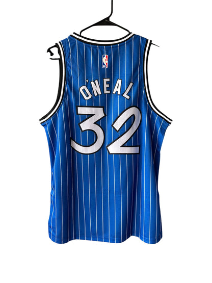 Orlando Shaquille O’Neal #32 Blue Retro Basketball Jersey Men Size