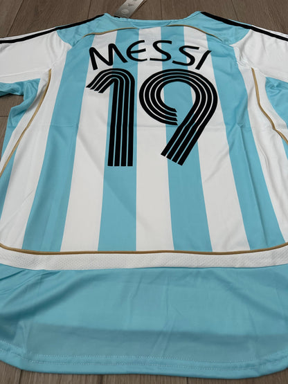 Argentina 2006 Home Retro Soccer Jersey – Lionel Messi #19 – Men’s