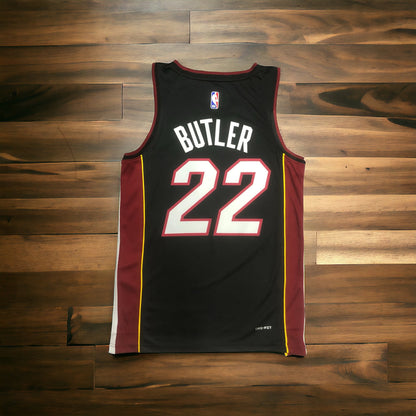 Miami Jimmy Butler #22 Black Basketball Jersey Men Plus Size