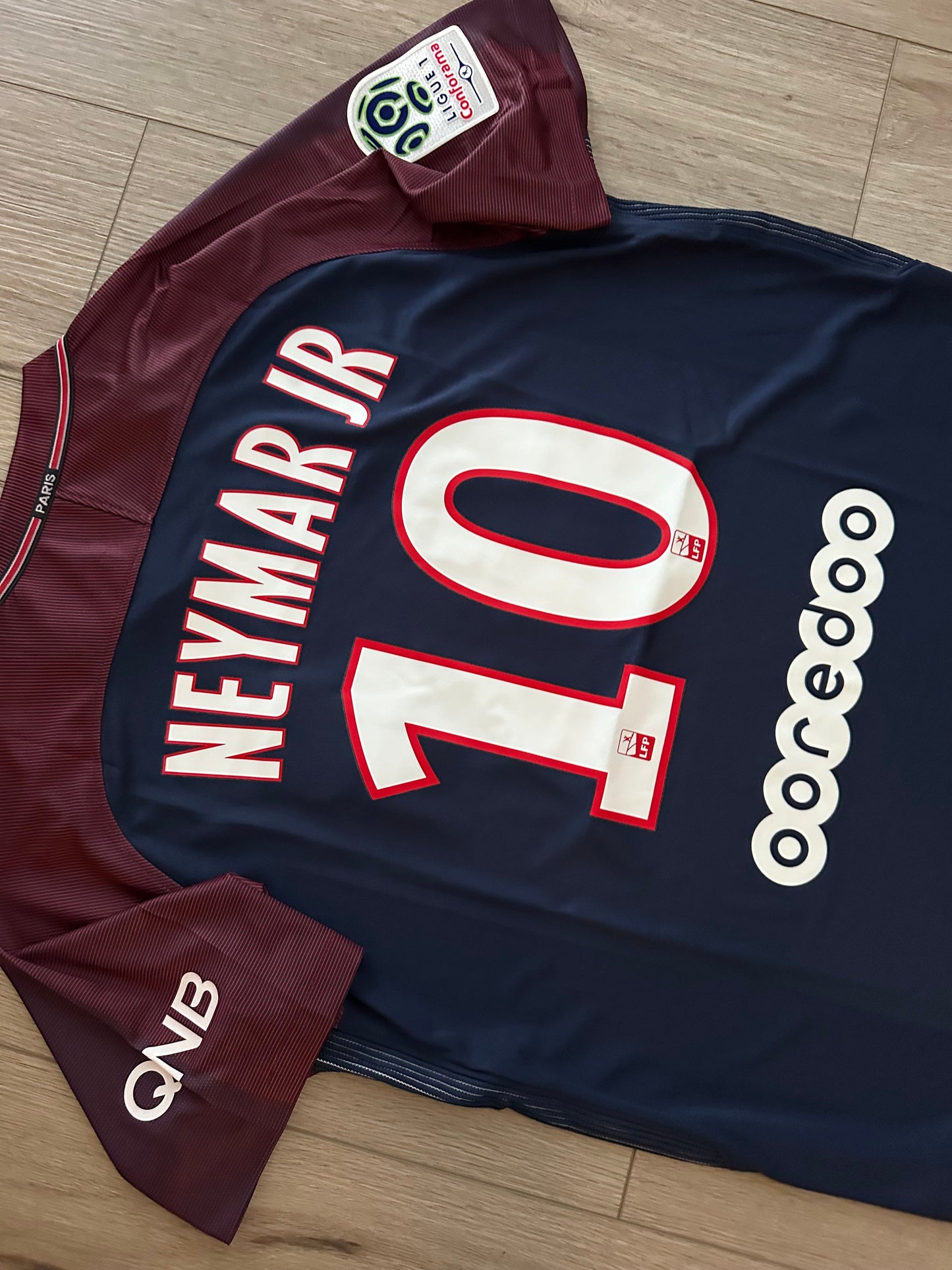 PSG 2017/18 Home Retro Soccer Jersey – Neymar Jr #10 – Blue – Men’s