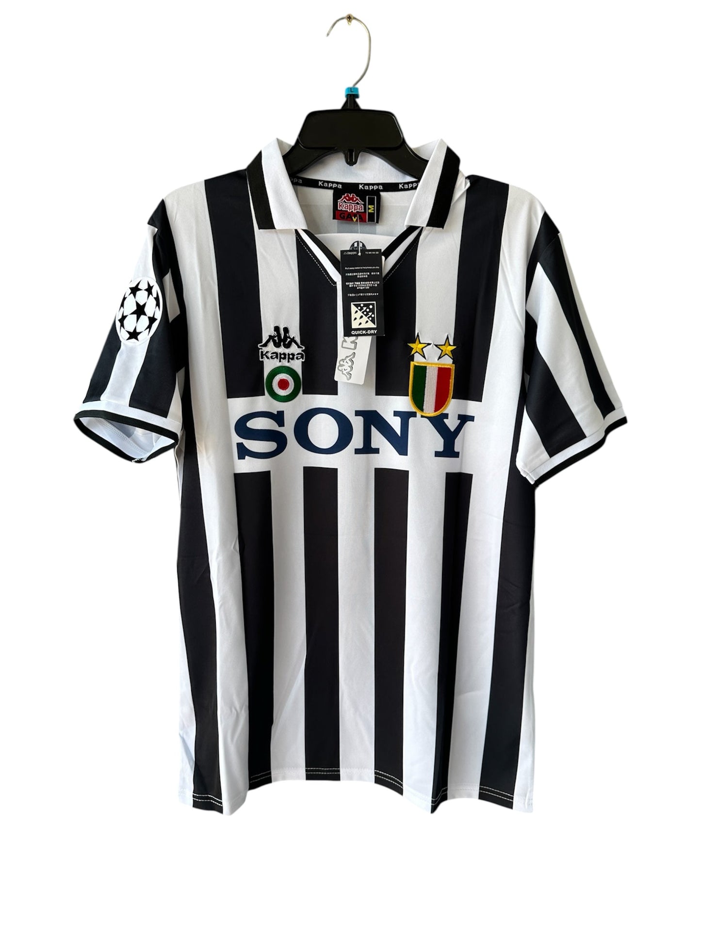 Juventus Alessandro Del Piero #10 1996/97 Home Retro Soccer Jersey Men