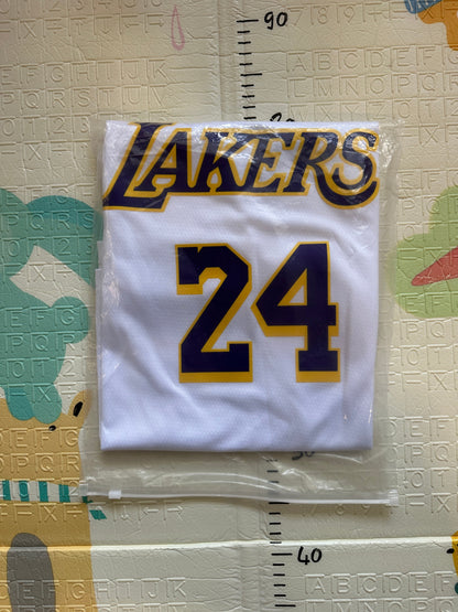 Los Angeles Kobe Bryant #24 White Basketball Jersey Men Size