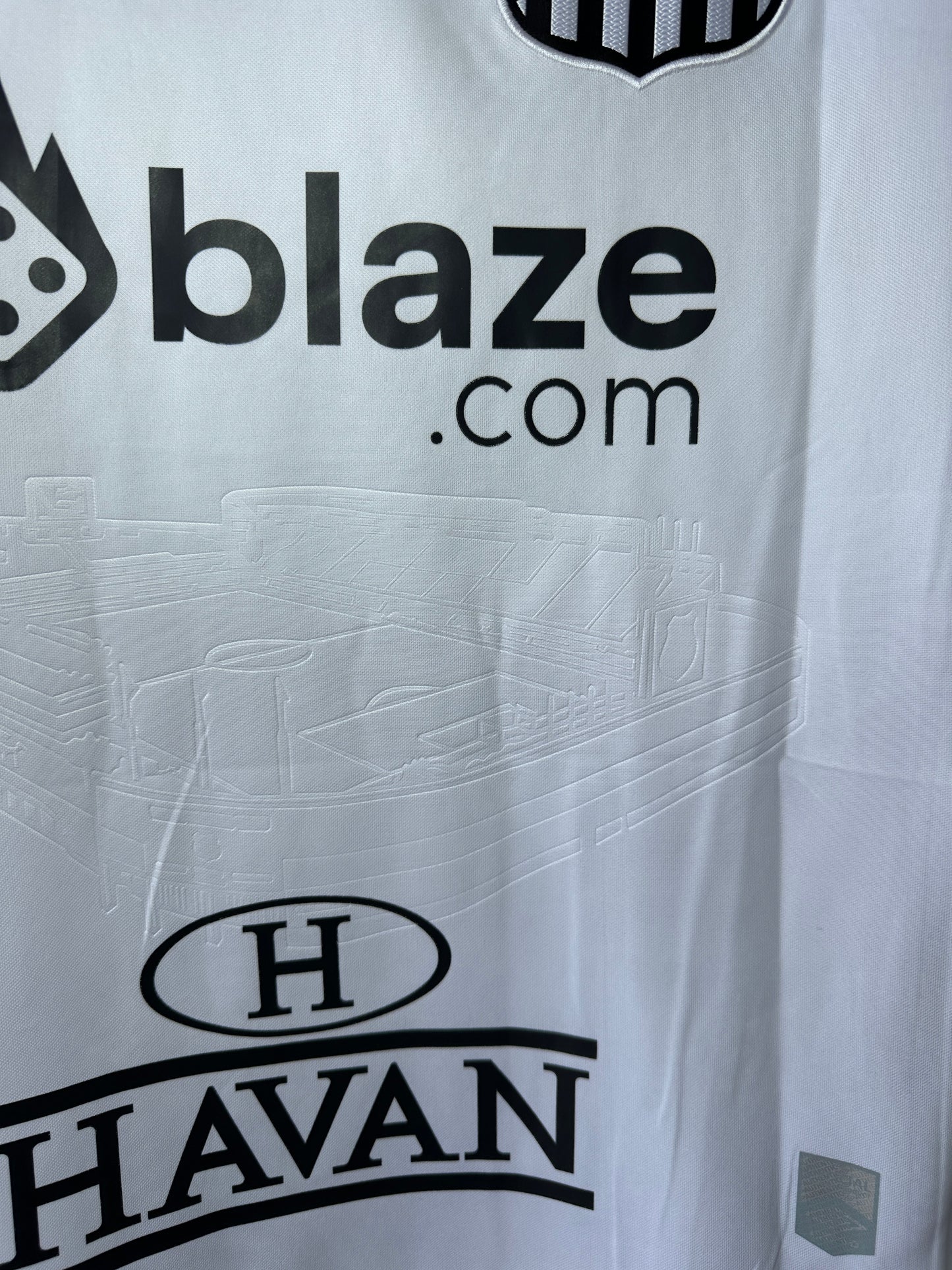 Santos Neymar Jr #11 2024/25 Home White Soccer Jersey Men