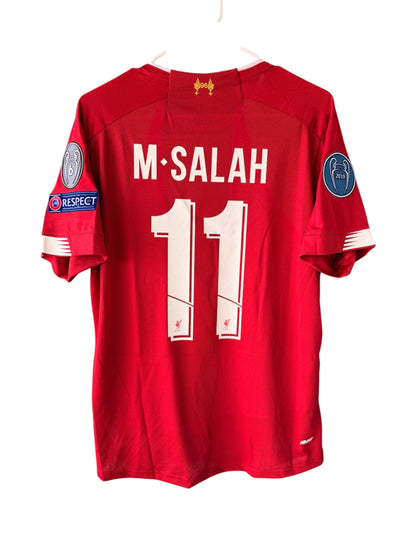 Liverpool Soccer Jersey 2019 Home Red – Mohamed Salah – Men’s
