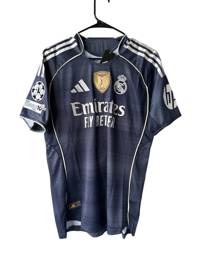 Real Madrid Bellingham 2025/26 Jersey Away Player Version