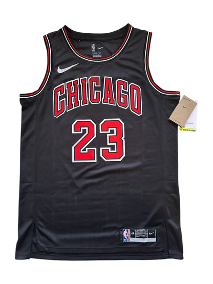 Chicago Michael Jordan #23 Black Retro Basketball Jersey Men Size