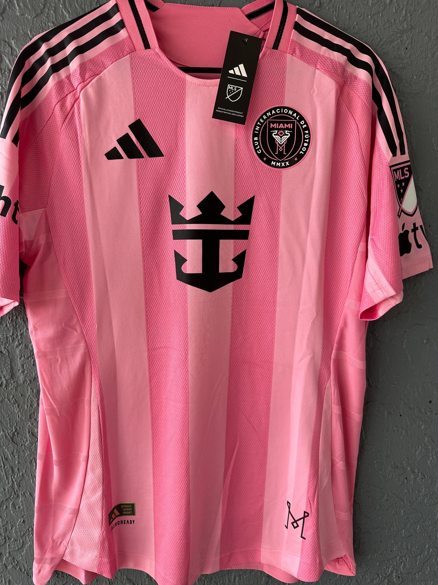 Inter Miami Messi #10 2025 Home Pink Soccer Jersey Men
