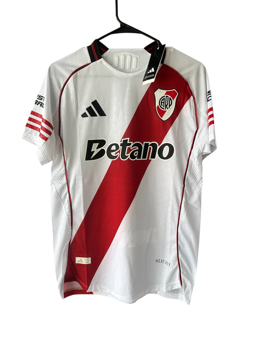 River Plate Juan Quintero #10 Player Version Jersey Home White Men