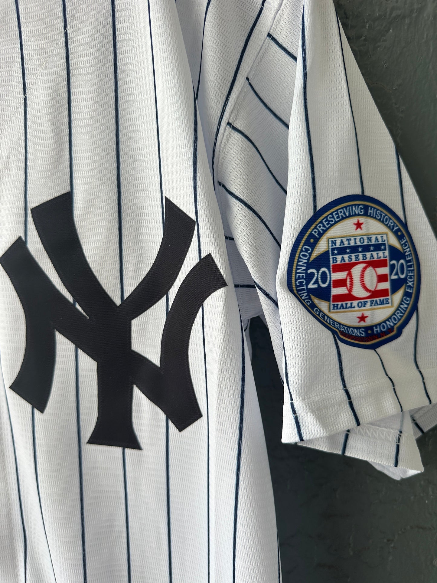New York Yankees Derek Jeter #2 White Player Version Baseball Jersey Men