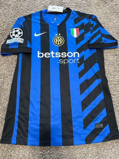 Lautaro Martinez Soccer Jersey Inter Milan Home Blue 2024/25  #10 Shirt men