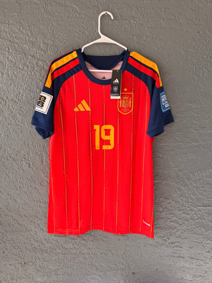 Spain Jersey 2026 Lamine Yamal #19 Red Men