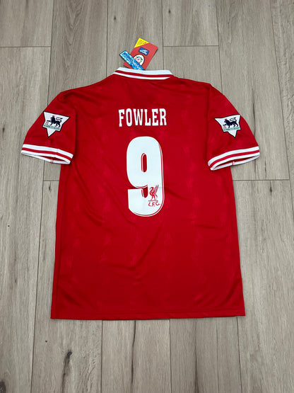 Liverpool Retro 96/97 Robbie Fowler #23 Red Soccer Jersey Men