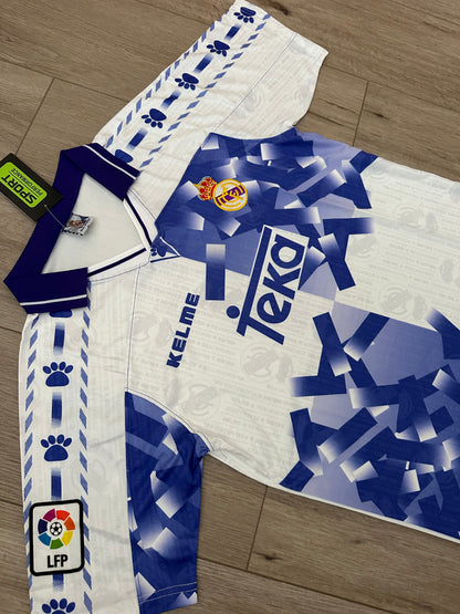 Real Madrid Raul Jersey Retro White