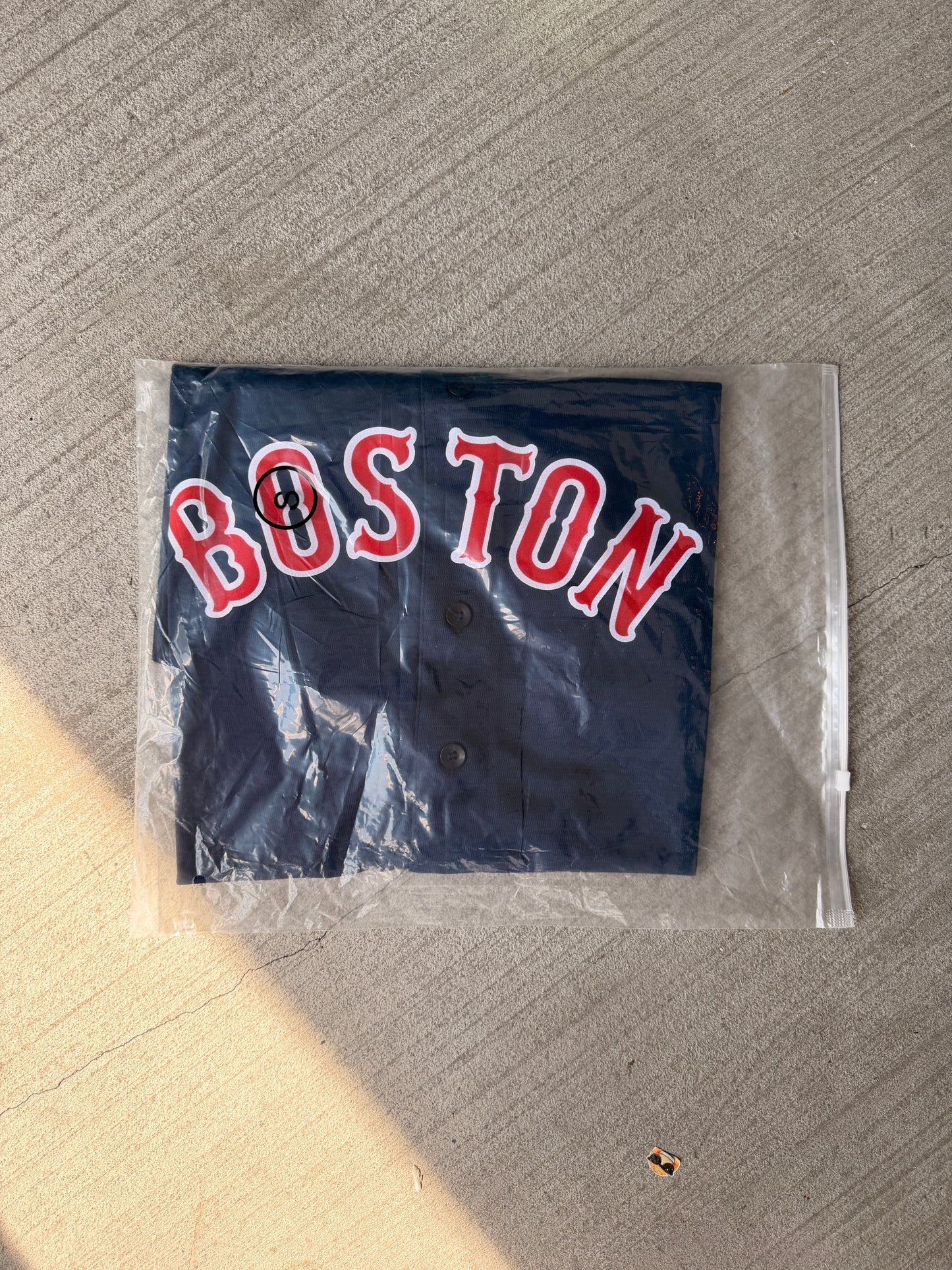 Boston Red Sox David Ortiz #34 Baseball Jersey Navy Men Size T-shirt