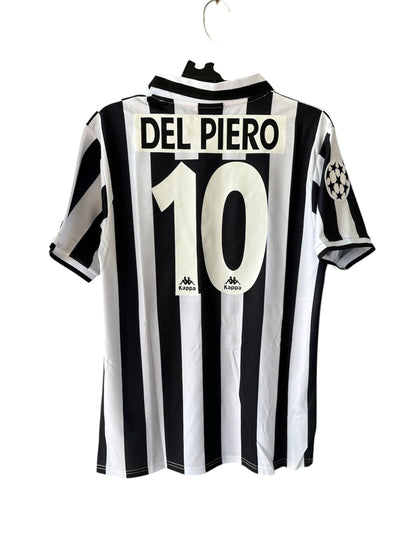 Juventus Alessandro Del Piero #10 1996/97 Home Retro Soccer Jersey Men