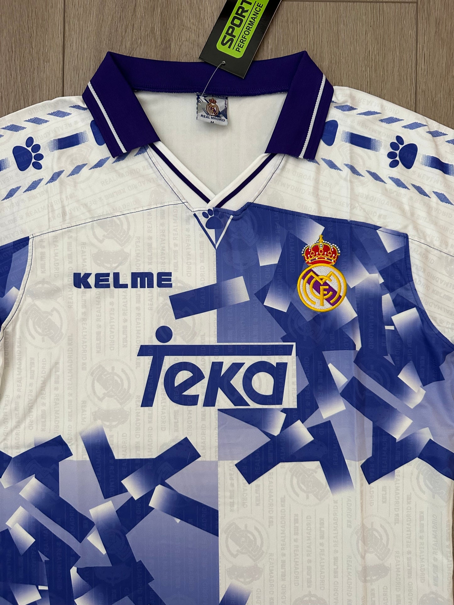 Real Madrid Raul Jersey Retro White