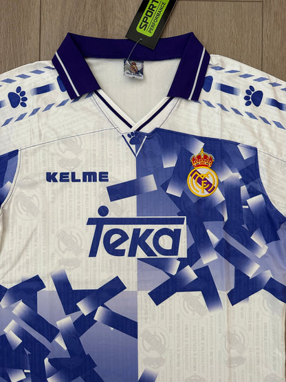 Real Madrid Raul Jersey Retro White