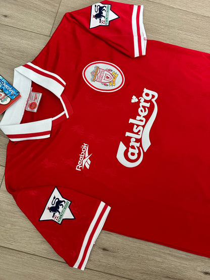 Liverpool Retro 96/97 Robbie Fowler #23 Red Soccer Jersey Men
