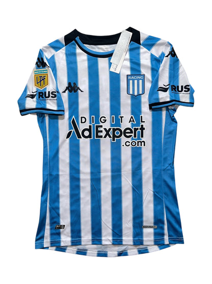 Racing Quintero Jersey Home Blue #8 Player Version Men size