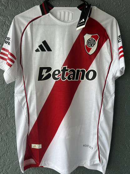 River Plate Juan Quintero #10 Player Version Jersey Home White Men
