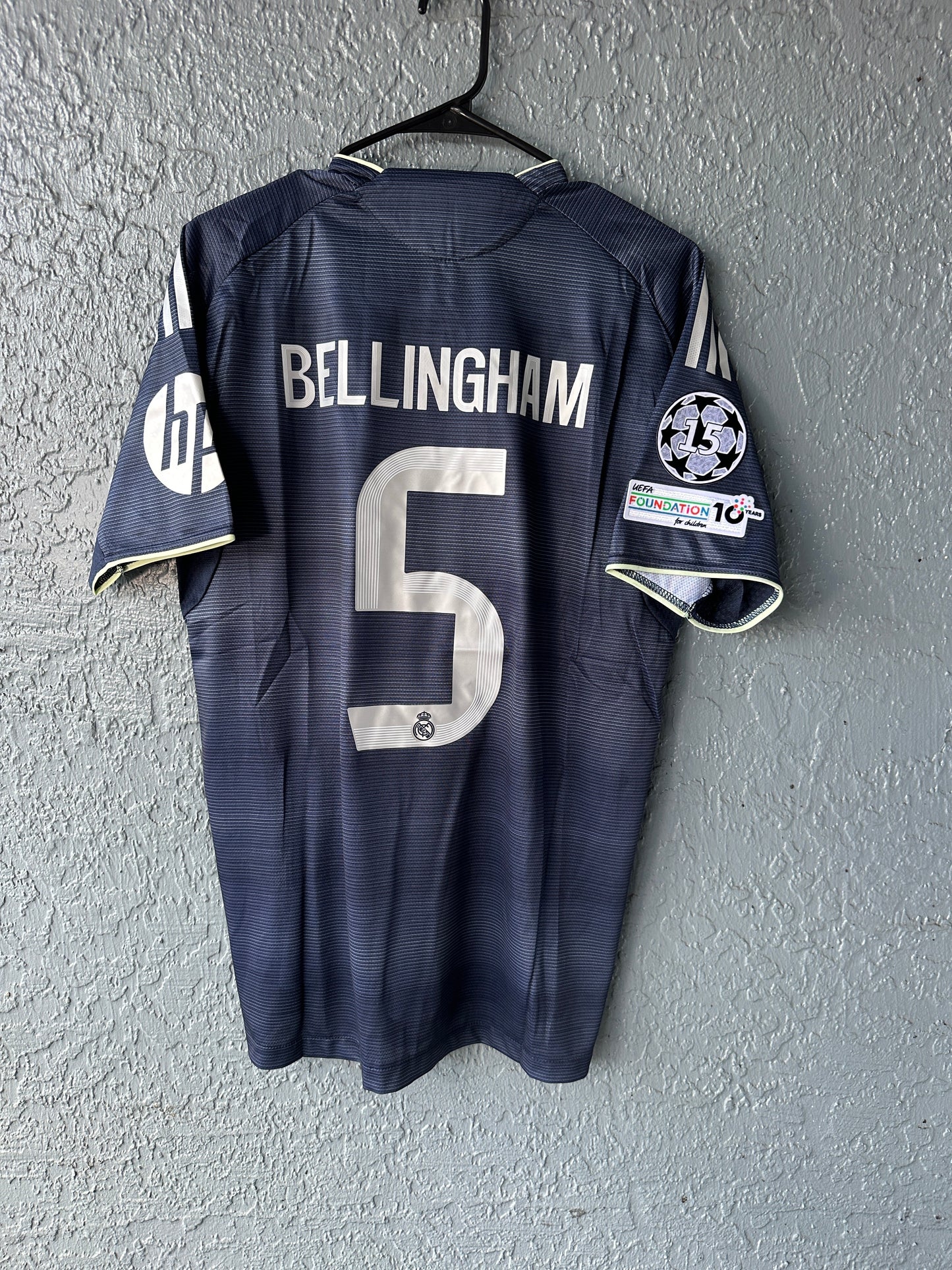 Real Madrid Bellingham 2025/26 Jersey Away Player Version