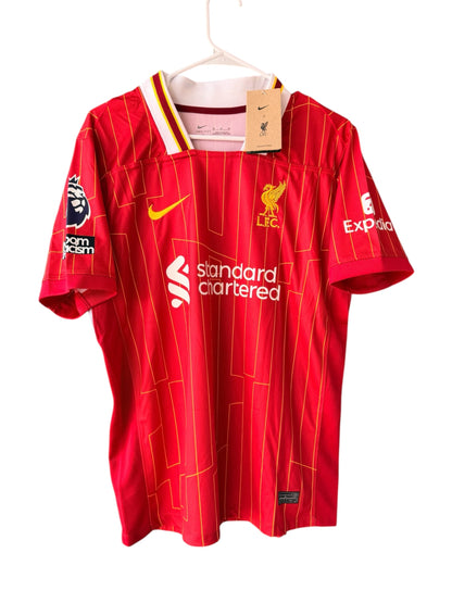 Liverpool 2024/25 Home Soccer Jersey – Diogo Jota #20 – Red – Men’s