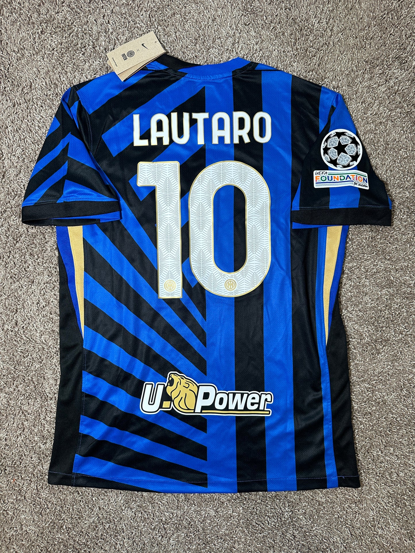 Lautaro Martinez Soccer Jersey Inter Milan Home Blue 2024/25  #10 Shirt men
