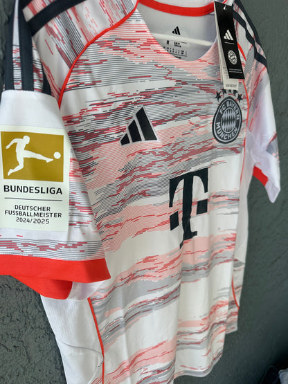 Bayern Munich Kane Jersey White 2025/2026