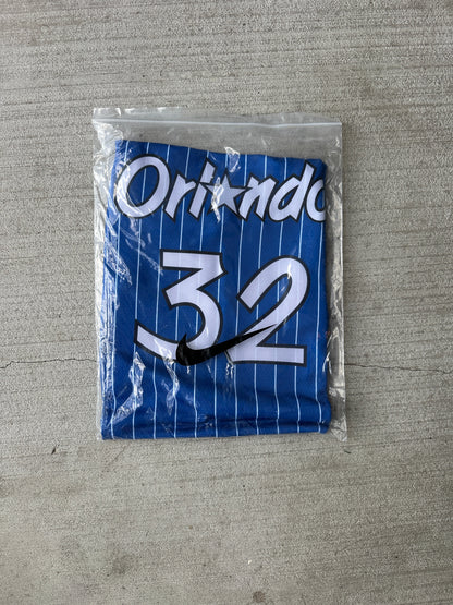 Orlando Shaquille O’Neal #32 Blue Retro Basketball Jersey Men Size