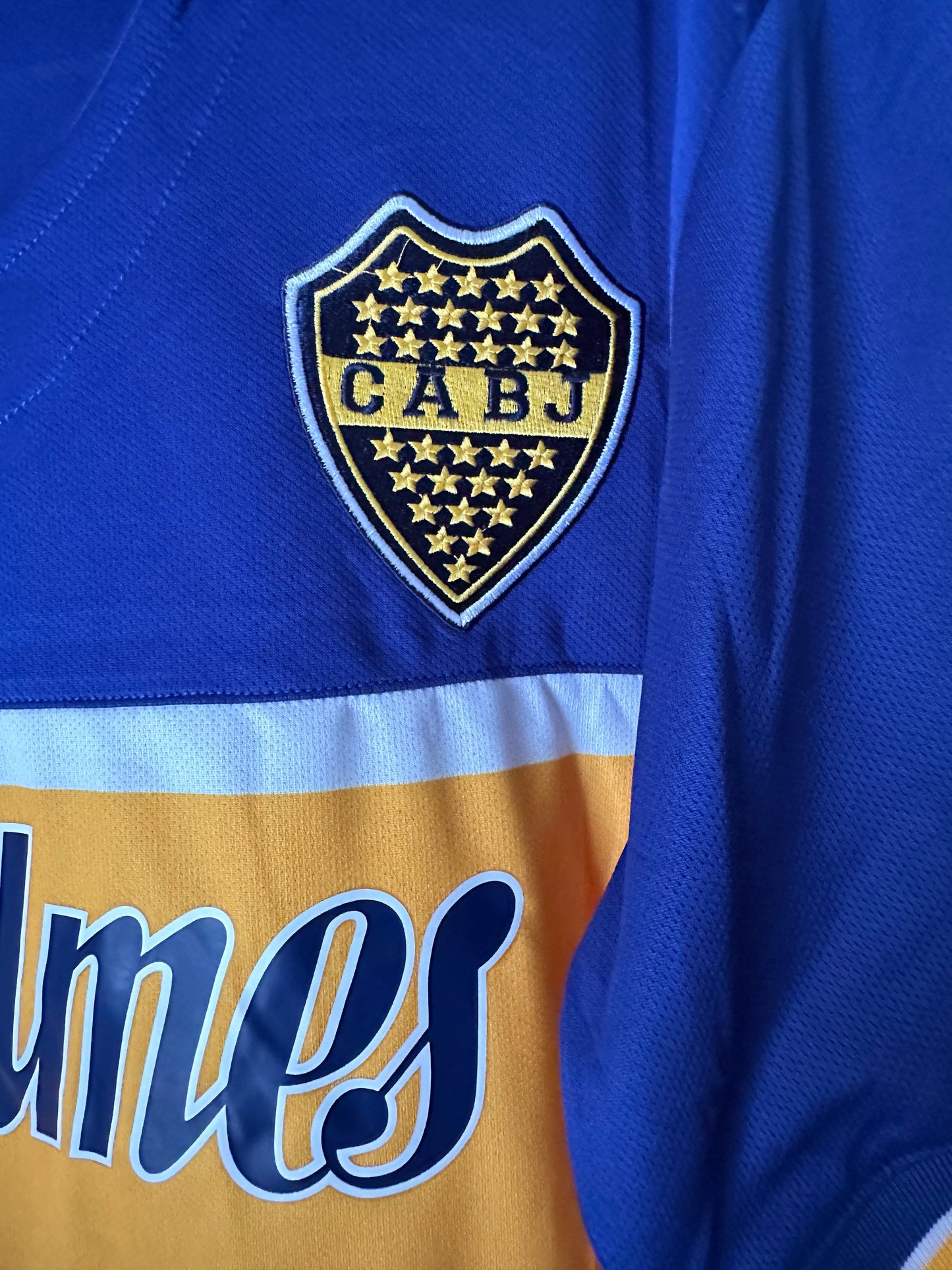 Boca Juniors 1996/97 Home Retro Soccer Jersey – Maradona #10 – Blue – Men’s