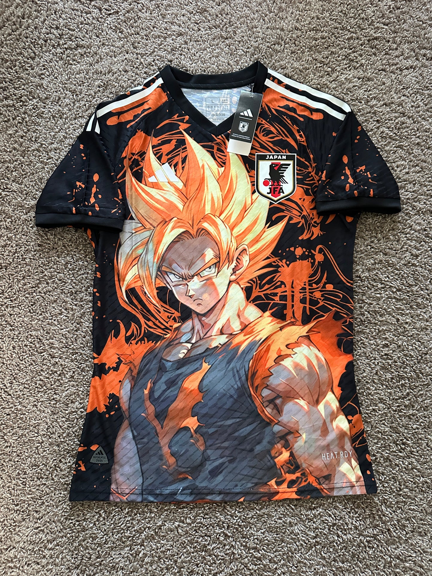 Japan Dragon Ball Z Soccer Jersey 2025 Special Edition – Anime Football Shirt – Men’s