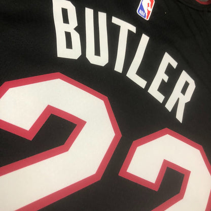 Miami Jimmy Butler #22 Black Basketball Jersey Men Plus Size