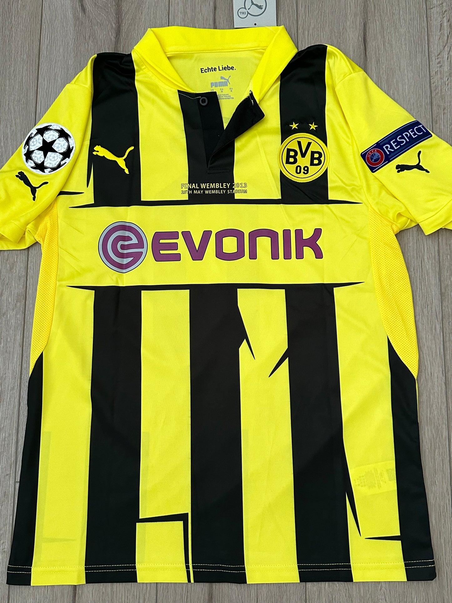 Borussia Dortmund Marco Reus #11 2011/12 Yellow Retro Soccer Jersey Men