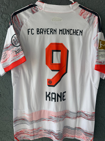 Bayern Munich Kane Jersey White 2025/2026